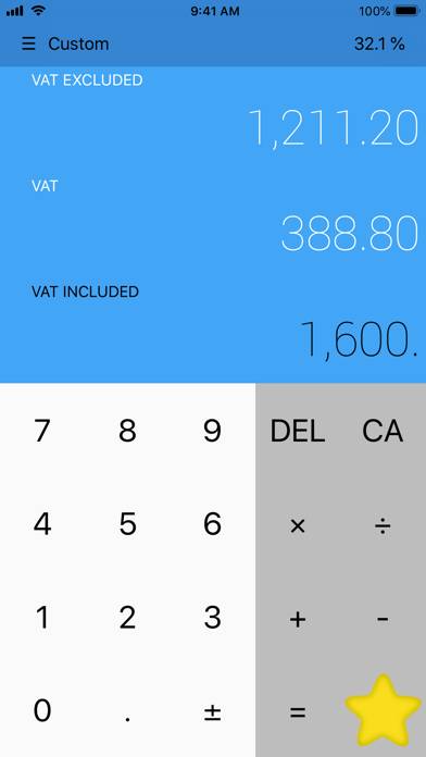VAT_Calculator_PRO Captura de pantalla de la aplicación #2