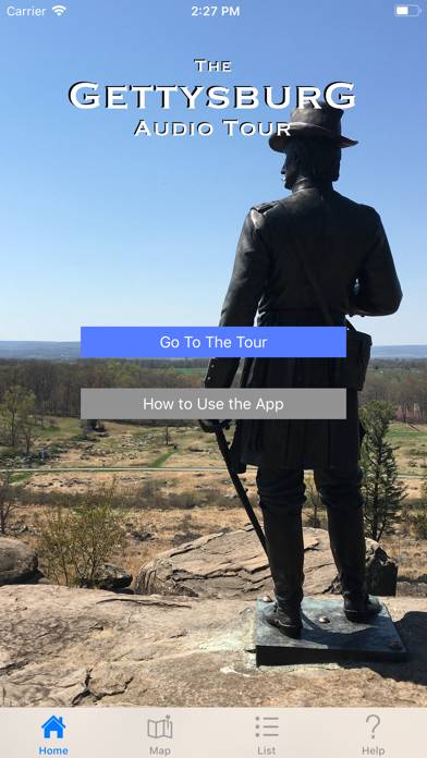 Gettysburg Audio Tour App screenshot #1