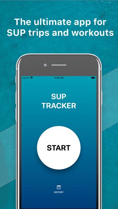 SUP Tracker Schermata dell'app #1