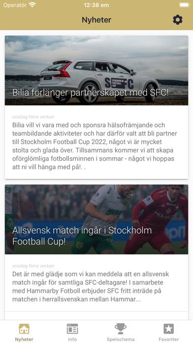 Stockholm Football Cup skärmdump