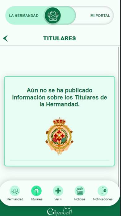 Hermandad Esperanza de Huelva Captura de pantalla de la aplicación