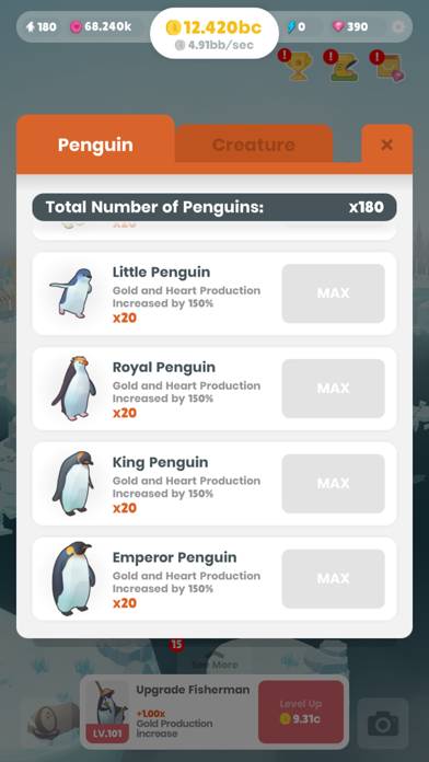 Penguin Isle Captura de pantalla de la aplicación #3