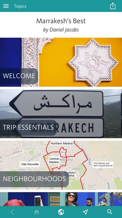 Marrakesh's Best Travel Guide Captura de pantalla de la aplicación #1