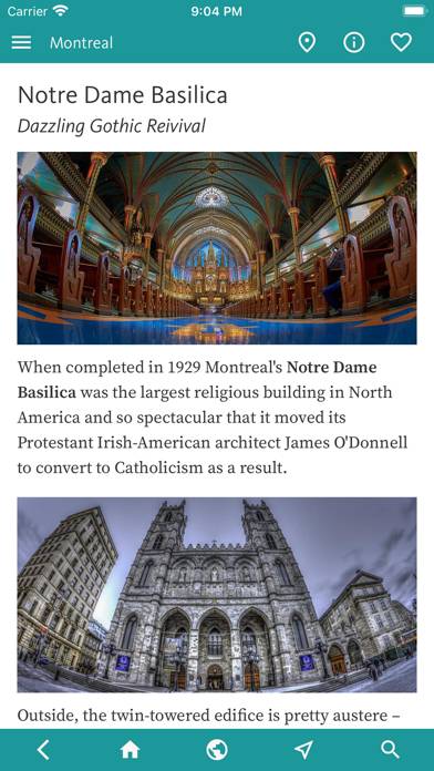 Montreal's Best: Travel Guide Capture d'écran de l'application #2