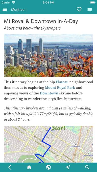 Montreal's Best: Travel Guide Capture d'écran de l'application #3