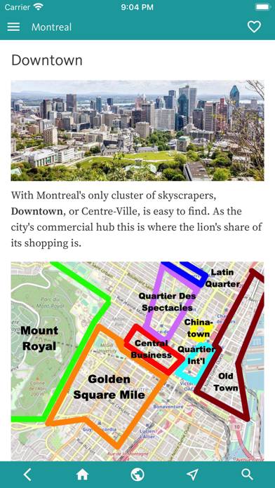 Montreal's Best: Travel Guide Capture d'écran de l'application #5