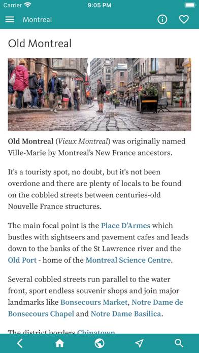 Montreal's Best: Travel Guide Capture d'écran de l'application #6