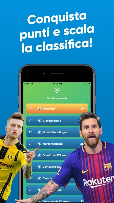 Top Quiz Calcio App screenshot #3