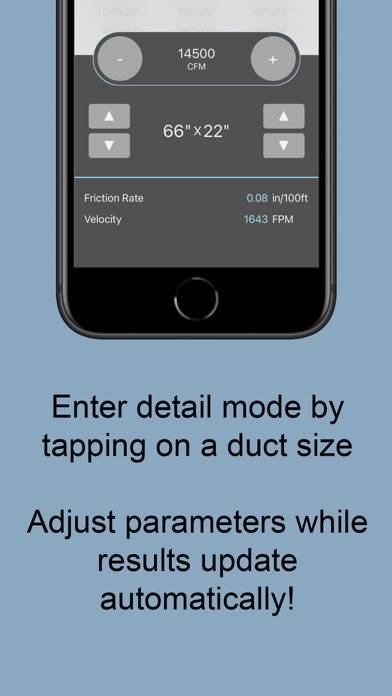 Ductulator Duct Sizing App screenshot #4