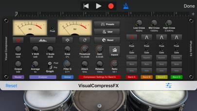 Visual Multi-Band Compressor App screenshot