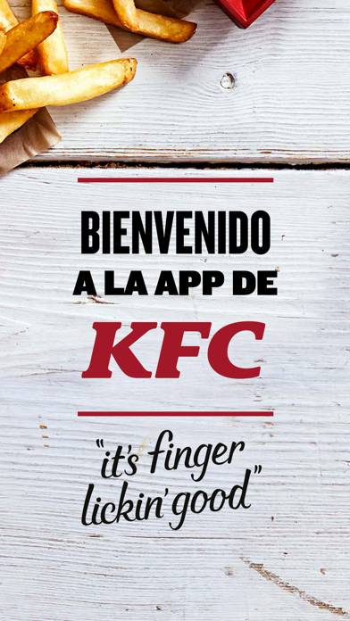 KFC España #PolloPollo Captura de pantalla de la aplicación #1