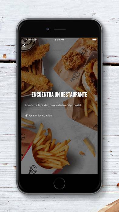 KFC España #PolloPollo Captura de pantalla de la aplicación #4