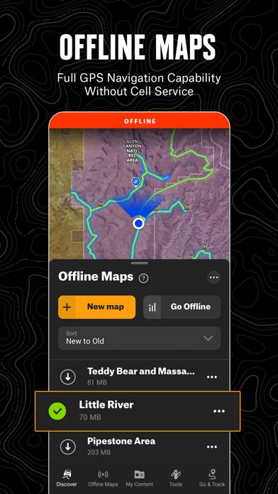 OnX Offroad: Trail Maps & GPS App screenshot