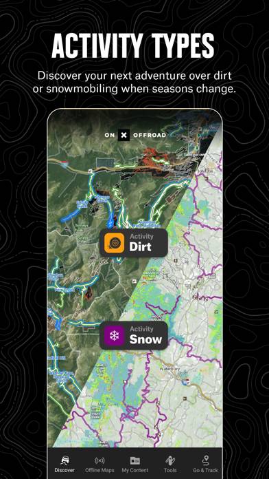 OnX Offroad: Trail Maps & GPS App screenshot