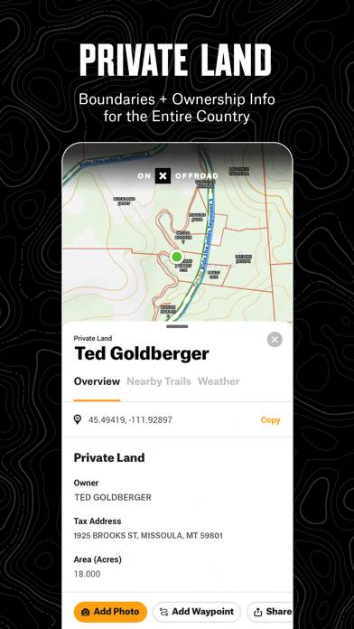 OnX Offroad: Trail Maps & GPS App screenshot
