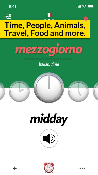 Learnji: Italian Vocabulary Schermata dell'app #4