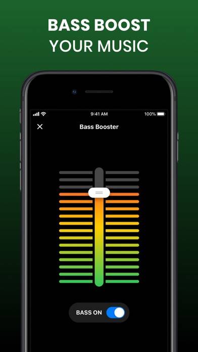 Bass Booster Volume Boost EQ Schermata dell'app #2