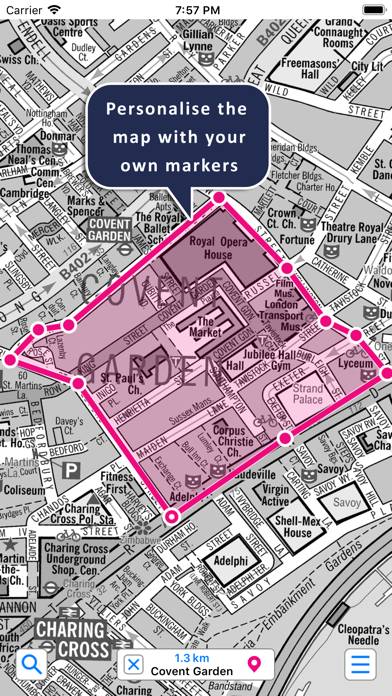 Central London A-Z Map 19 Schermata dell'app #3