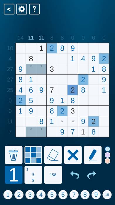 Sandwich Sudoku App screenshot #1