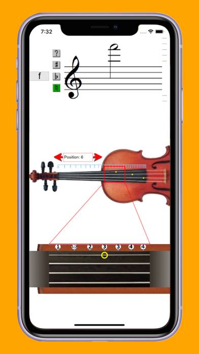 Violin Note Finder Capture d'écran de l'application #4