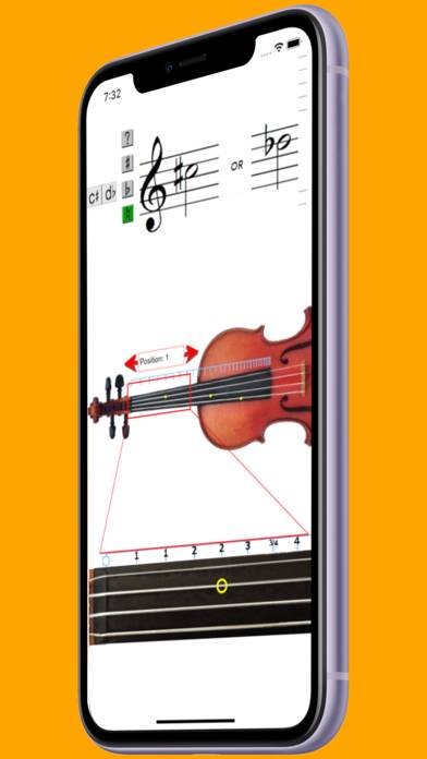 Violin Note Finder Capture d'écran de l'application #5