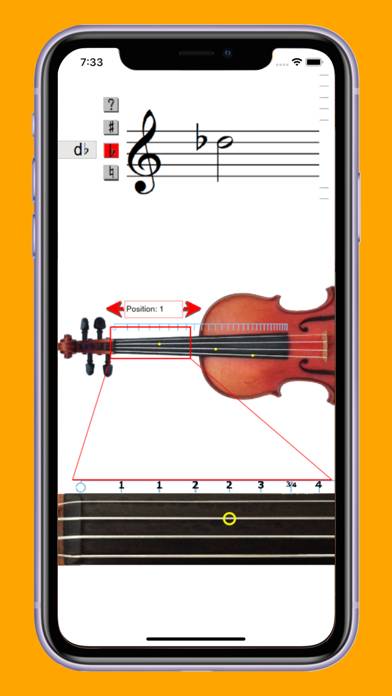 Violin Note Finder Capture d'écran de l'application #6