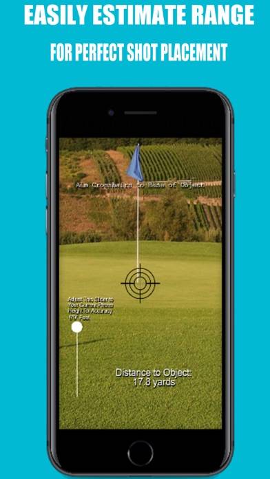 Golf Range Finder Golf Yardage App screenshot #1