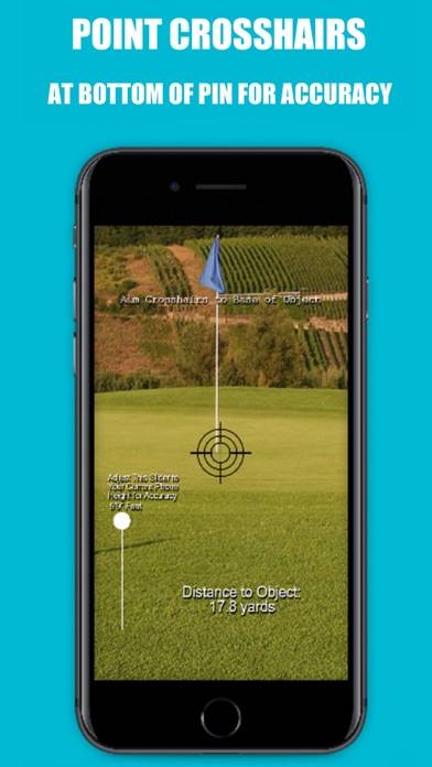 Golf Range Finder Golf Yardage App screenshot #2