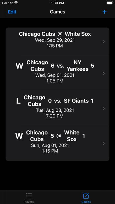 Baseball Stats Pro 365 App screenshot #2