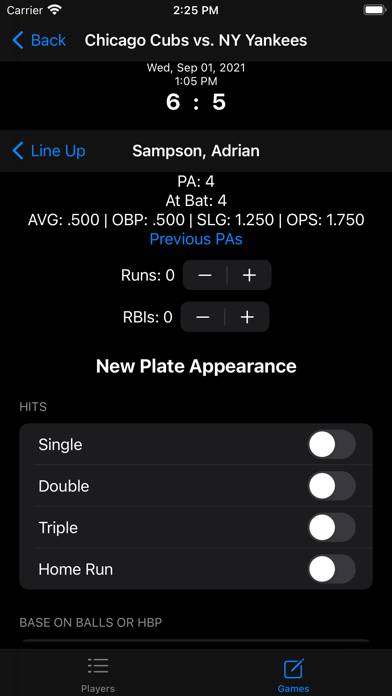 Baseball Stats Pro 365 App screenshot #5