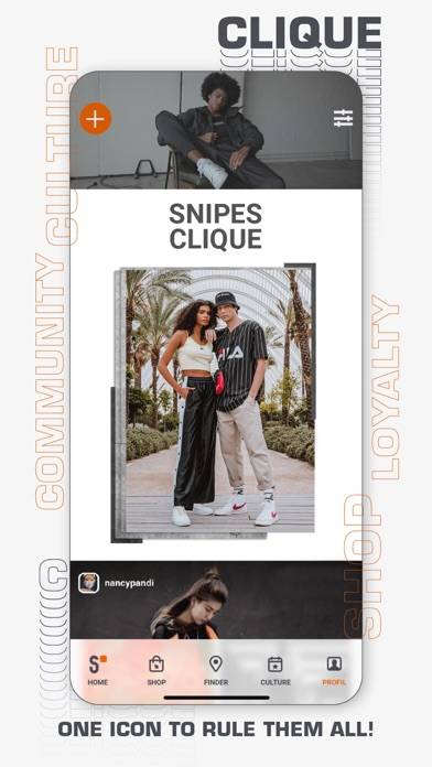 SNIPES App-Screenshot #1