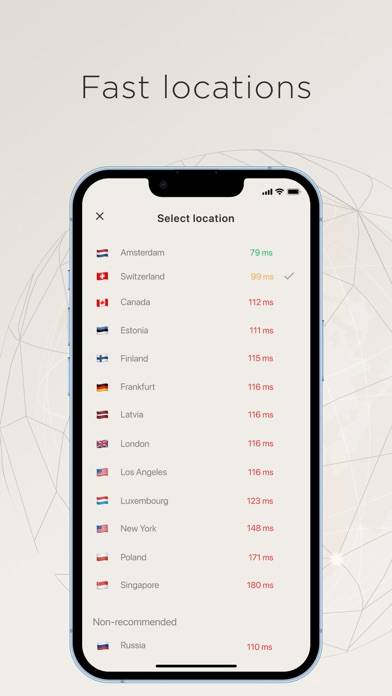 Red Shield VPN App screenshot
