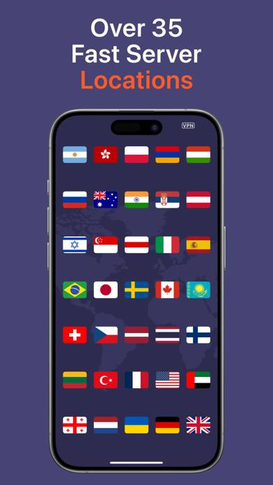 Red Shield VPN App screenshot