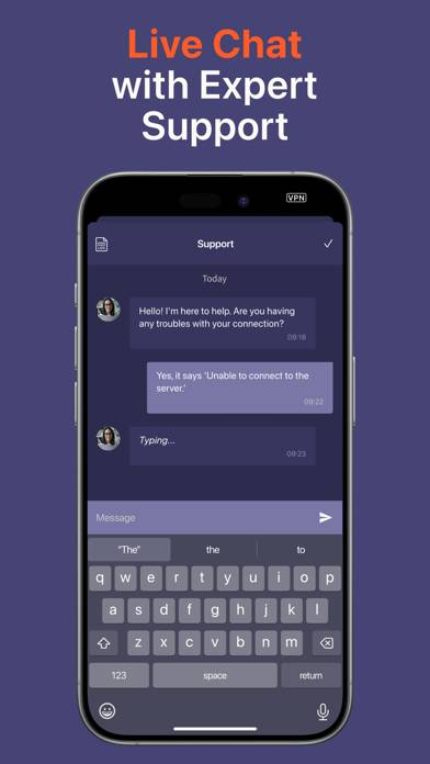 Red Shield VPN App screenshot