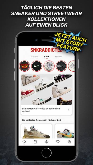 SNKRADDICTED – Sneaker App screenshot #1