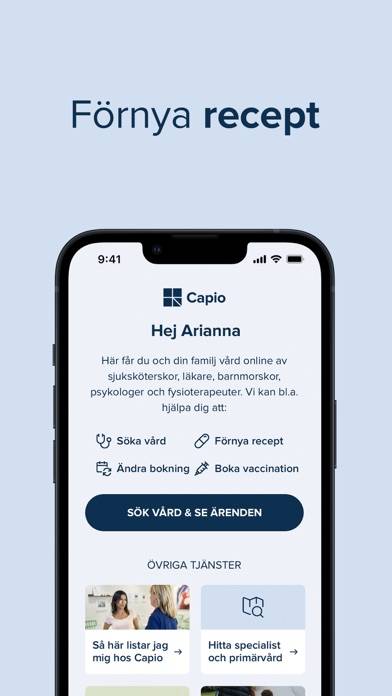 Capio App skärmdump #4