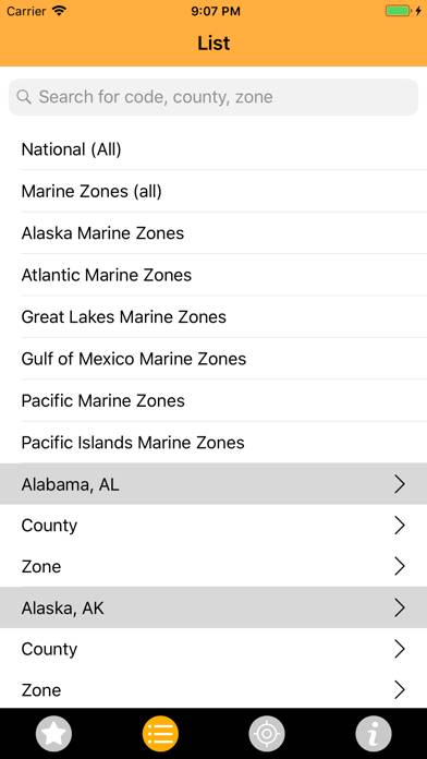 NOAA Alerts Weather PRO App screenshot #1