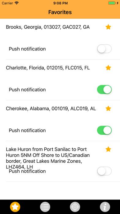 NOAA Alerts Weather PRO App screenshot #6