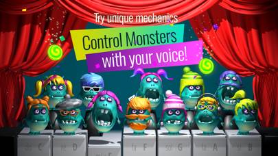 Piano Monsters: Fun music game Uygulama ekran görüntüsü #1