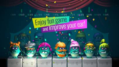 Piano Monsters: Fun music game App skärmdump #2