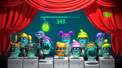 Piano Monsters: Fun music game Captura de pantalla de la aplicación #3
