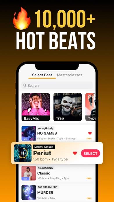 Rap Fame App-Screenshot #2