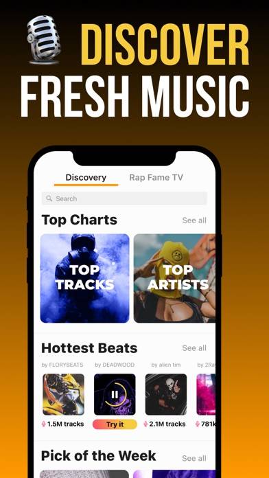Rap Fame App skärmdump #6