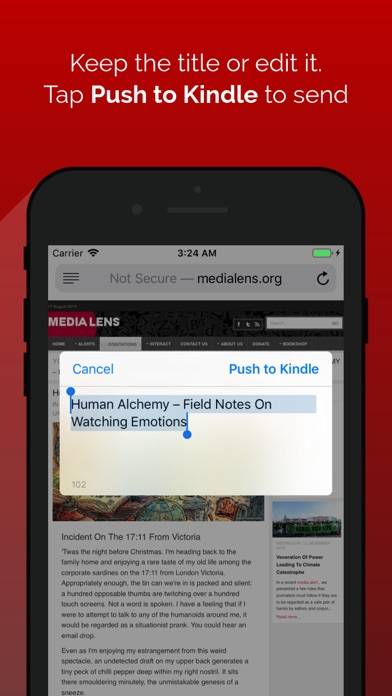 Push for Kindle App screenshot #4
