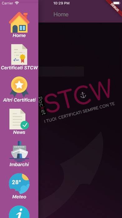 Pocket STCW Schermata dell'app #2