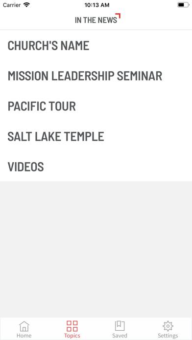 Church News App screenshot