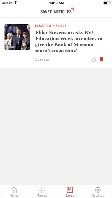 Church News App screenshot