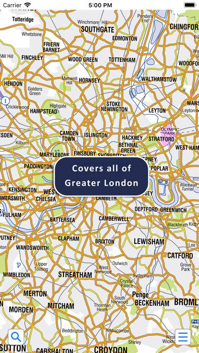 Greater London A-Z Map 19 Schermata dell'app #2