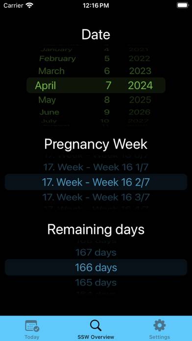 Pregnancy Week Pro App screenshot #4