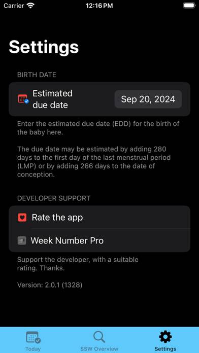Pregnancy Week Pro App screenshot #5